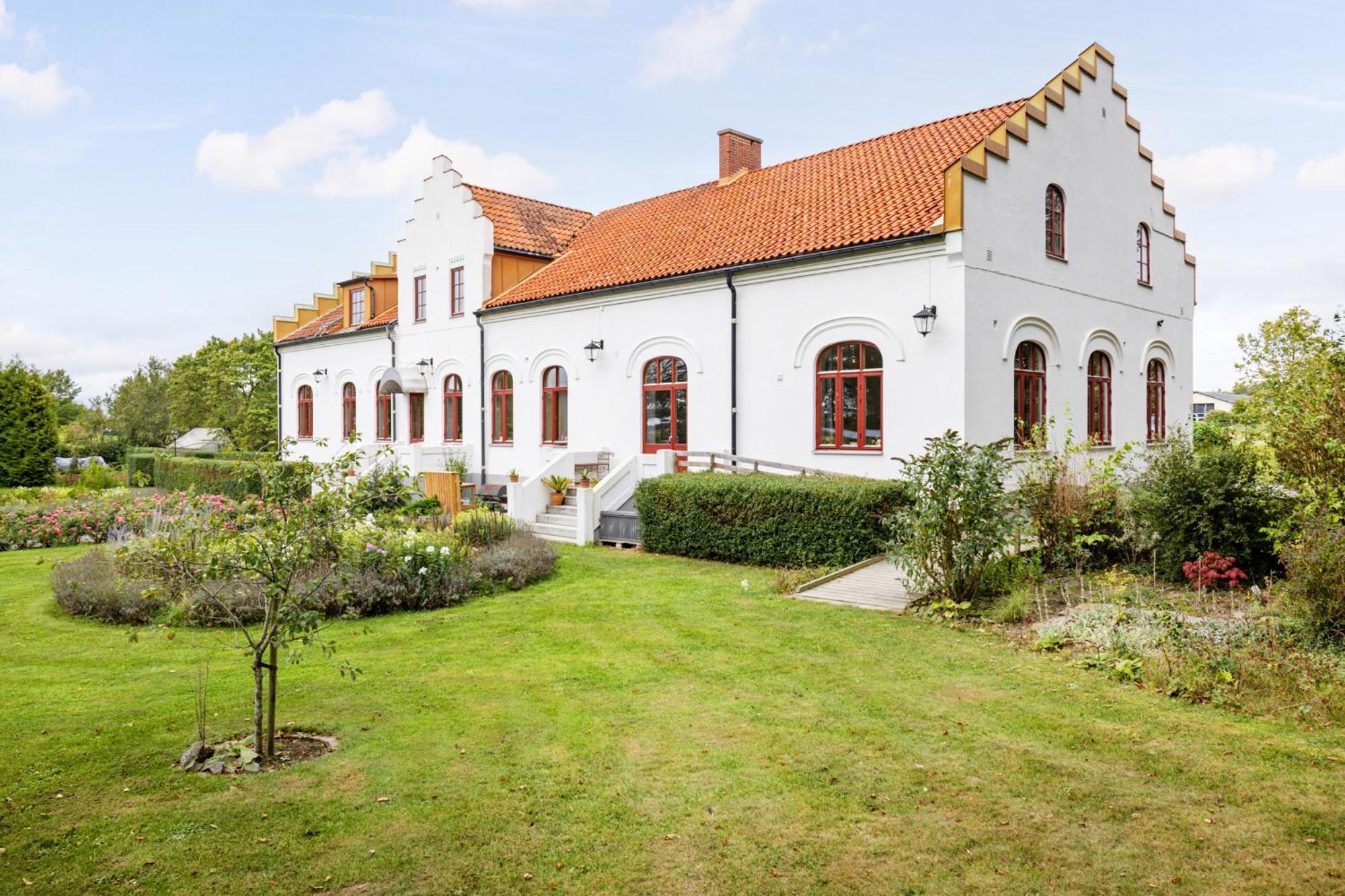 Vita Huset Pa Oesterlen Gärsnäs Esterno foto